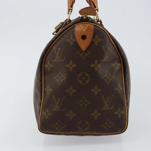 LOUIS VUITTON Monogram Speedy 25 Hand Bag M41528 LV Auth 144034 - Picture 7 of 16